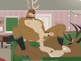 Reindeer new year 2 (nixxxbot)