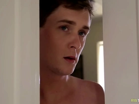 Tired of hearing stepdad fucking, takes his dick - preston burgess, pierce hartman