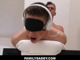 Familydaddy - hot boy twink step son tied up and fucked by step dad - britain westbury, legrand wolf