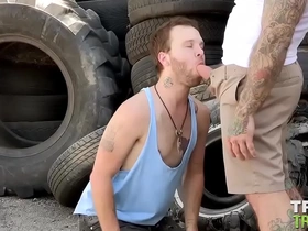 Trailertrashboys jack dixons big dick sucked by beaux morgan
